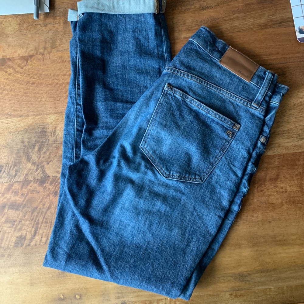 Madewell High Rise Slim Boyjean Eco Edition